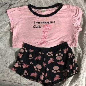 Pink panther pajamas